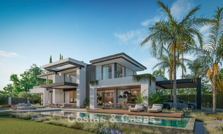 3 villas de luxe neuves à vendre à quelques pas de la plage et des commodités à San Pedro, Marbella 801618 