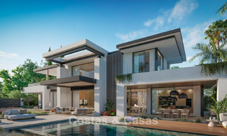 3 villas de luxe neuves à vendre à quelques pas de la plage et des commodités à San Pedro, Marbella 801620 