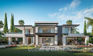 3 villas de luxe neuves à vendre à quelques pas de la plage et des commodités à San Pedro, Marbella 801624 