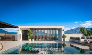 3 villas de luxe neuves à vendre à quelques pas de la plage et des commodités à San Pedro, Marbella 801625 