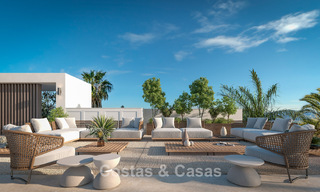 3 villas de luxe neuves à vendre à quelques pas de la plage et des commodités à San Pedro, Marbella 801627 
