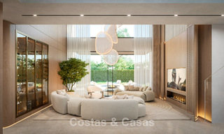 3 villas de luxe neuves à vendre à quelques pas de la plage et des commodités à San Pedro, Marbella 801628 