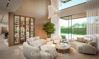 3 villas de luxe neuves à vendre à quelques pas de la plage et des commodités à San Pedro, Marbella 801629 