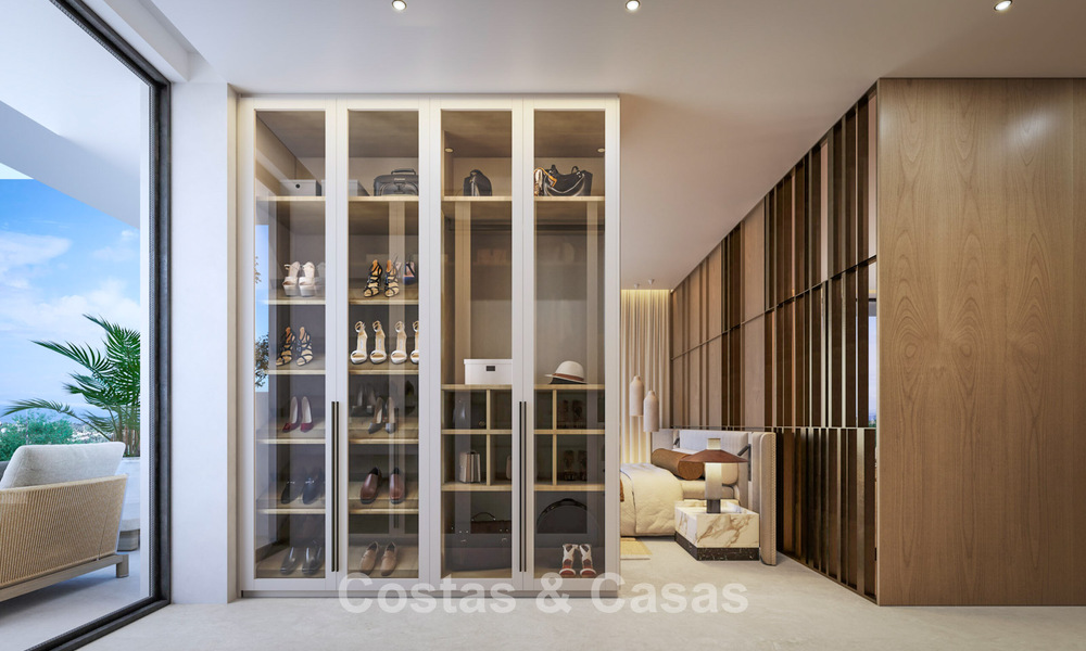 3 villas de luxe neuves à vendre à quelques pas de la plage et des commodités à San Pedro, Marbella 801636