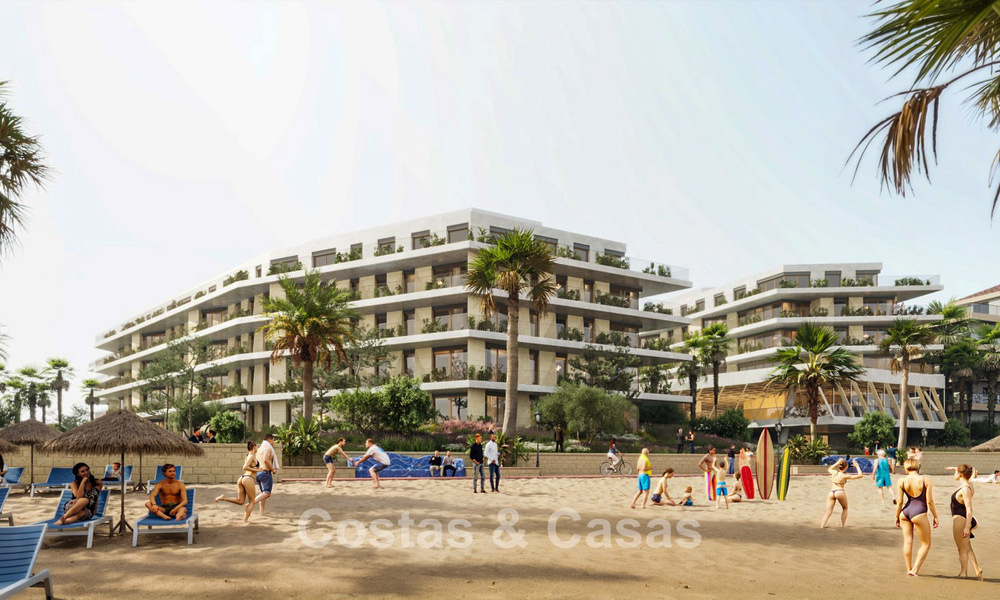 Nouveaux appartements boutique à vendre dans un complexe en première ligne de plage à La Duquesa, Manilva, Costa del Sol 801601