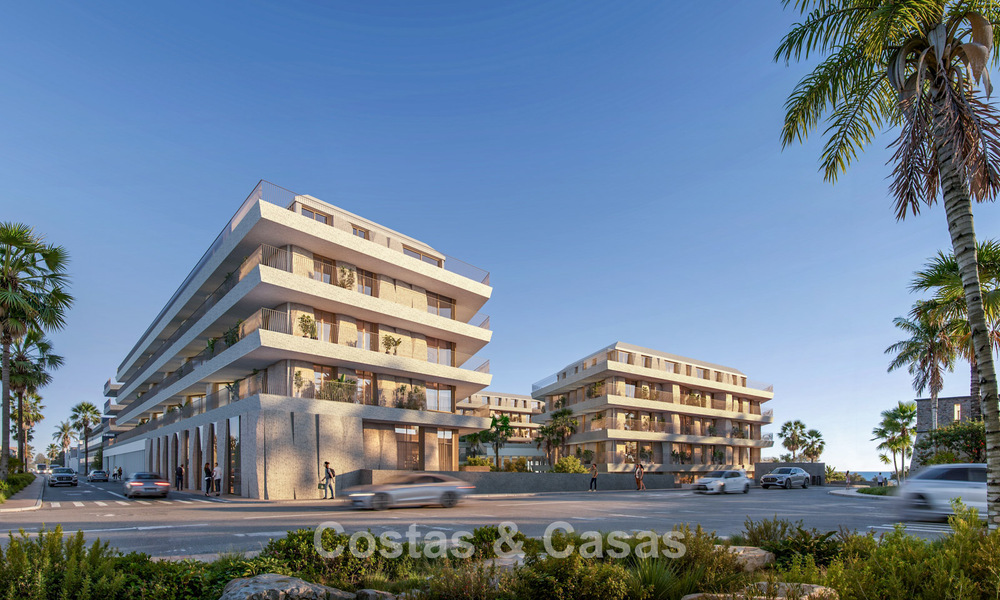 Nouveaux appartements boutique à vendre dans un complexe en première ligne de plage à La Duquesa, Manilva, Costa del Sol 801606