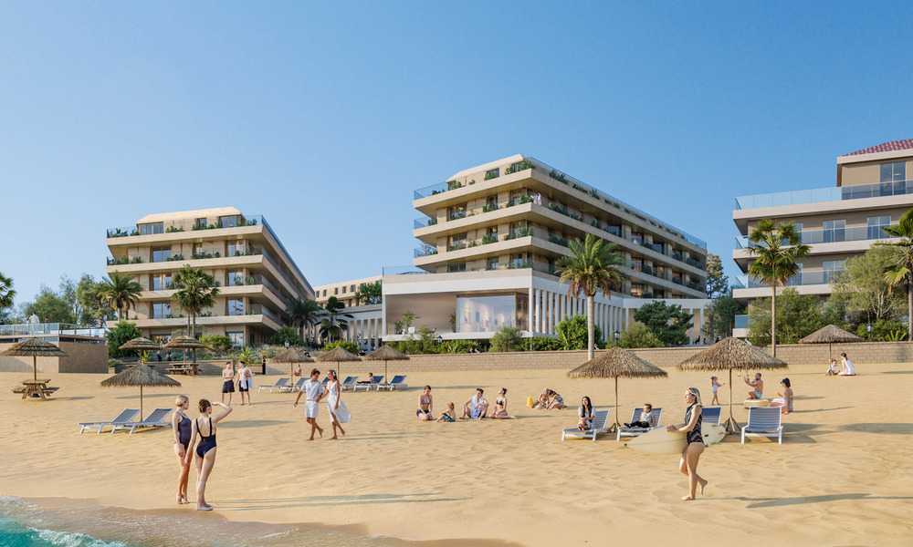 Nouveaux appartements boutique à vendre dans un complexe en première ligne de plage à La Duquesa, Manilva, Costa del Sol 801611