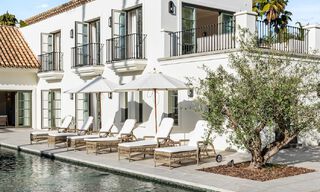 Élégante villa aux influences provençales à vendre dans le prestigieux quartier de Nueva Andalucía, Marbella 801766 