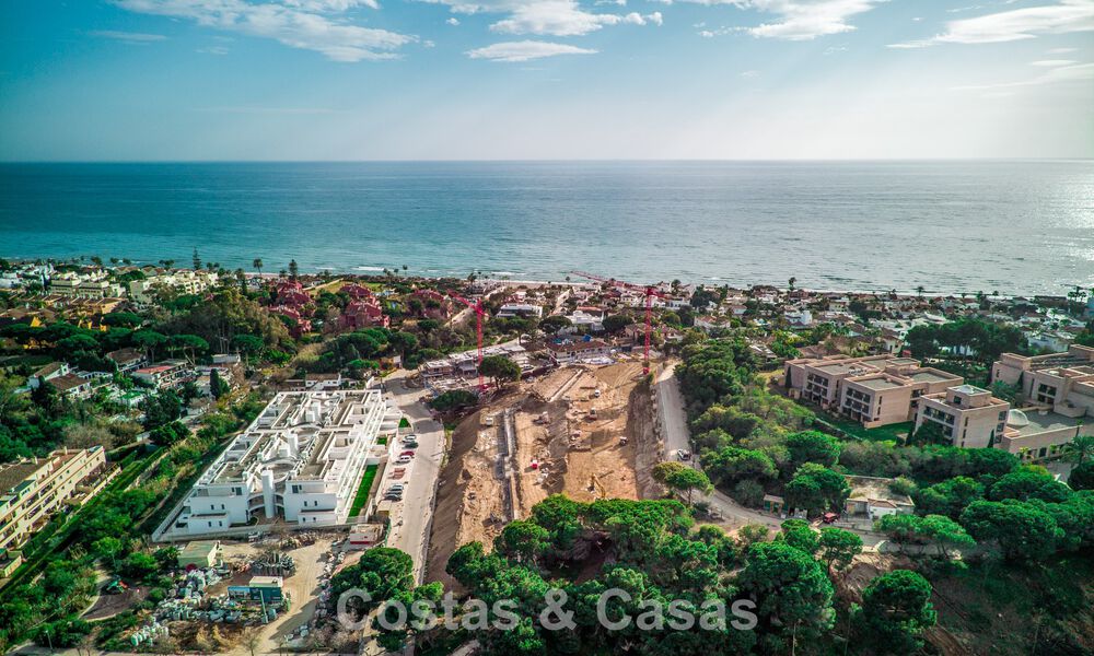 Maison neuve et moderne à vendre côté plage à Elviria, Marbella 801841