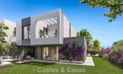 Maison neuve et moderne à vendre côté plage à Elviria, Marbella 801846