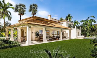 Villa neuve à vendre à quelques minutes de la plage et de toutes les commodités du centre d’Estepona 801856 