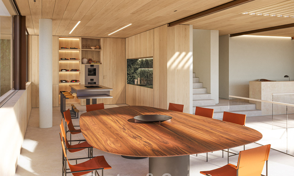 Villa de luxe moderne et élégante à vendre dans la prestigieuse urbanisation d’El Madroñal à Benahavís - Marbella 801857