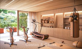Villa de luxe moderne et élégante à vendre dans la prestigieuse urbanisation d’El Madroñal à Benahavís - Marbella 801859 