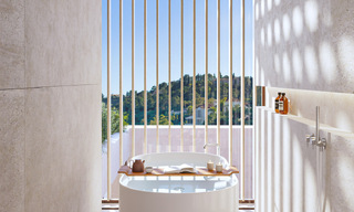 Villa de luxe moderne et élégante à vendre dans la prestigieuse urbanisation d’El Madroñal à Benahavís - Marbella 801860 