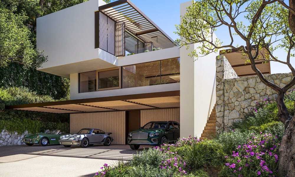 Villa de luxe moderne et élégante à vendre dans la prestigieuse urbanisation d’El Madroñal à Benahavís - Marbella 801864