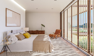 Villa de luxe moderne et élégante à vendre dans la prestigieuse urbanisation d’El Madroñal à Benahavís - Marbella 801867 