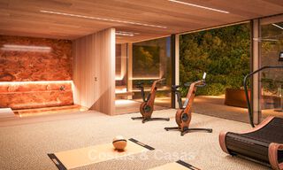 Villa de luxe moderne et élégante à vendre dans la prestigieuse urbanisation d’El Madroñal à Benahavís - Marbella 801868 
