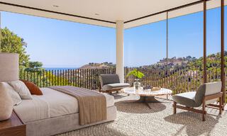 Villa design d'exception avec vue panoramique sur la mer à vendre à El Madroñal, Marbella - Benahavís 801872 