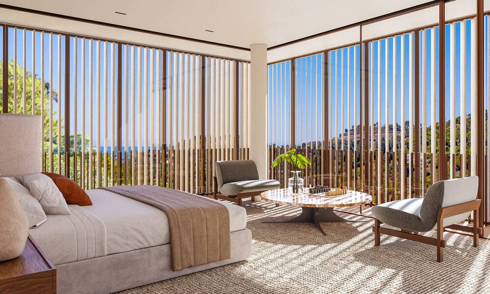 Villa design d'exception avec vue panoramique sur la mer à vendre à El Madroñal, Marbella - Benahavís 801873