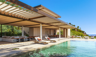 Villa design d'exception avec vue panoramique sur la mer à vendre à El Madroñal, Marbella - Benahavís 801877 