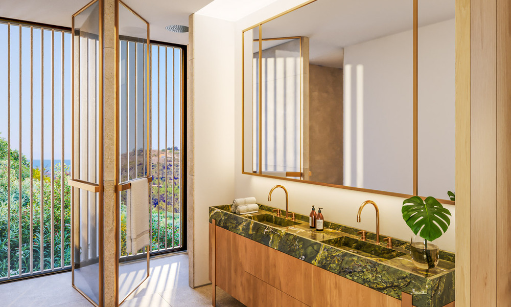 Villa design d'exception avec vue panoramique sur la mer à vendre à El Madroñal, Marbella - Benahavís 801885