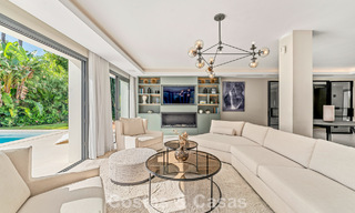 Villa de luxe moderne avec piscine chauffée à vendre dans la Vallée du Golf de Nueva Andalucía, Marbella 801969 