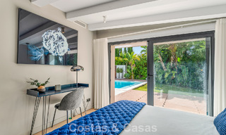 Villa de luxe moderne avec piscine chauffée à vendre dans la Vallée du Golf de Nueva Andalucía, Marbella 801979 