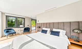 Villa de luxe moderne avec piscine chauffée à vendre dans la Vallée du Golf de Nueva Andalucía, Marbella 801984 