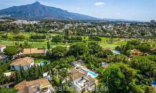 Villa de luxe moderne avec piscine chauffée à vendre dans la Vallée du Golf de Nueva Andalucía, Marbella 802000 