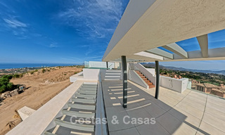 Appartements neufs contemporains avec vue panoramique sur la mer à vendre prés d'Elviria, Marbella Est 802028 
