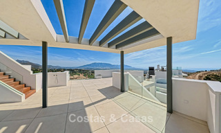 Appartements neufs contemporains avec vue panoramique sur la mer à vendre prés d'Elviria, Marbella Est 802029 