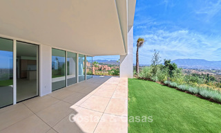 Appartements neufs contemporains avec vue panoramique sur la mer à vendre prés d'Elviria, Marbella Est 802045 