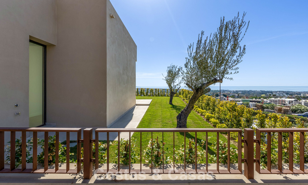 Nouvelle villa de luxe moderne avec vues panoramiques sur la mer à vendre dans les collines de Marbella - Benahavís 802102
