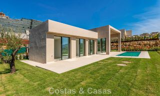 Nouvelle villa de luxe moderne avec vues panoramiques sur la mer à vendre dans les collines de Marbella - Benahavís 802103 