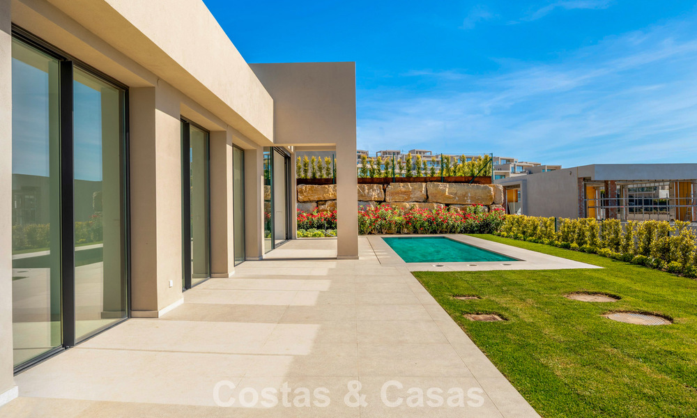 Nouvelle villa de luxe moderne avec vues panoramiques sur la mer à vendre dans les collines de Marbella - Benahavís 802104