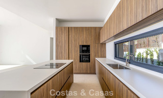 Nouvelle villa de luxe moderne avec vues panoramiques sur la mer à vendre dans les collines de Marbella - Benahavís 802119 