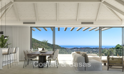 Villa neuve haut de gamme avec vue panoramique sur la mer à vendre dans les collines de Marbella - Benahavís 802122