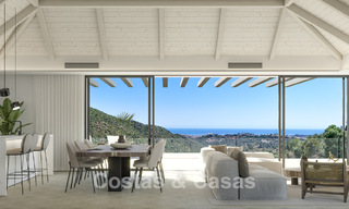 Villa neuve haut de gamme avec vue panoramique sur la mer à vendre dans les collines de Marbella - Benahavís 802122 