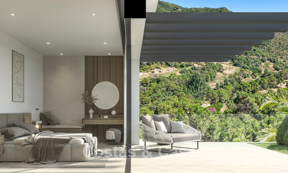 Villa neuve haut de gamme avec vue panoramique sur la mer à vendre dans les collines de Marbella - Benahavís 802123