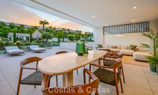 Appartement duplex exclusif avec intérieur Fendi à vendre sur la Milla de Oro de Marbella 802288 