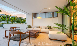 Appartement duplex exclusif avec intérieur Fendi à vendre sur la Milla de Oro de Marbella 802289 