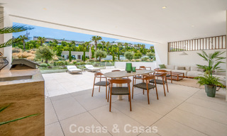 Appartement duplex exclusif avec intérieur Fendi à vendre sur la Milla de Oro de Marbella 802302 
