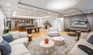 Appartement duplex exclusif avec intérieur Fendi à vendre sur la Milla de Oro de Marbella 802307 