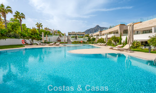Appartement duplex exclusif avec intérieur Fendi à vendre sur la Milla de Oro de Marbella 802324 