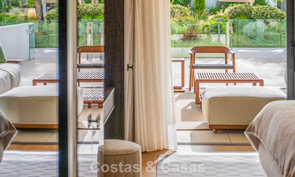 Appartement duplex exclusif avec intérieur Fendi à vendre sur la Milla de Oro de Marbella 802339