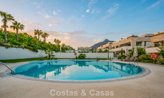 Appartement duplex exclusif avec intérieur Fendi à vendre sur la Milla de Oro de Marbella 802341 