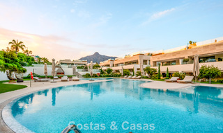Appartement duplex exclusif avec intérieur Fendi à vendre sur la Milla de Oro de Marbella 802343 