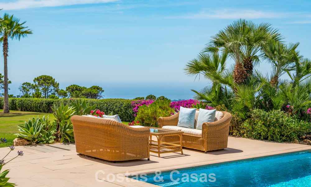 Majestueux domaine espagnol (Finca) à vendre dans un cadre verdoyant sur la New Golden Mile entre Marbella et Estepona 802211