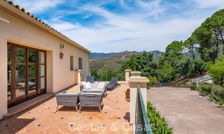 Majestueux domaine espagnol (Finca) à vendre dans un cadre verdoyant sur la New Golden Mile entre Marbella et Estepona 802214 