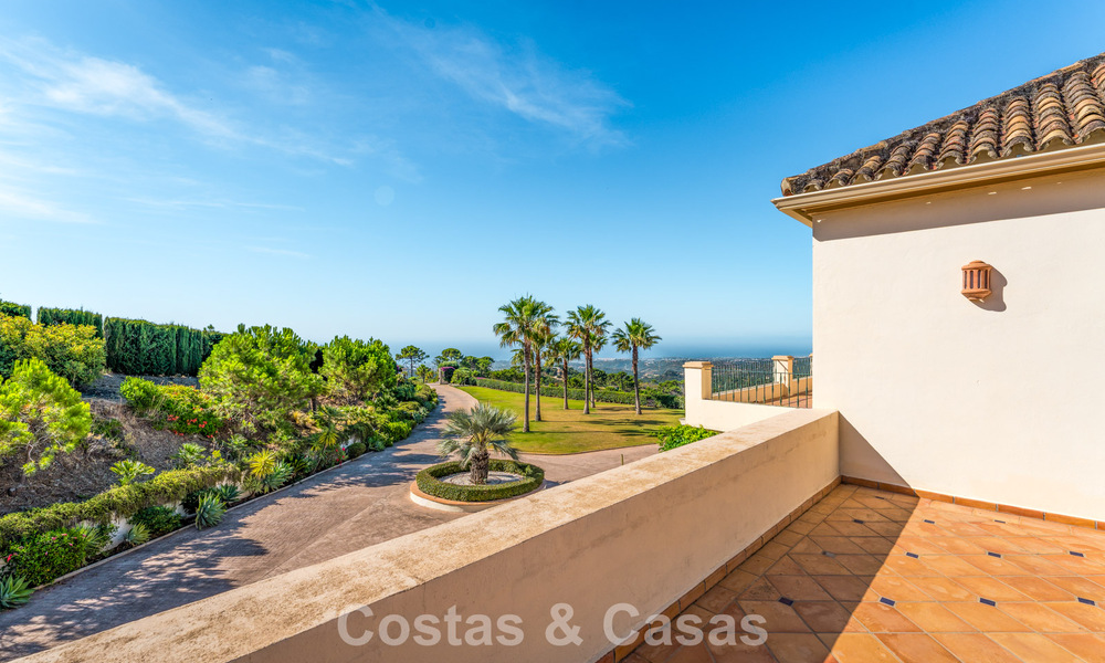 Majestueux domaine espagnol (Finca) à vendre dans un cadre verdoyant sur la New Golden Mile entre Marbella et Estepona 802224